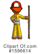 Orange Design Mascot Clipart #1596614 by Leo Blanchette