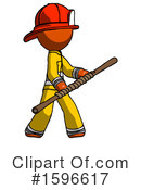 Orange Design Mascot Clipart #1596617 by Leo Blanchette
