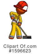 Orange Design Mascot Clipart #1596623 by Leo Blanchette