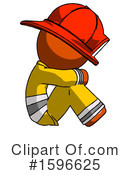 Orange Design Mascot Clipart #1596625 by Leo Blanchette