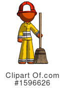 Orange Design Mascot Clipart #1596626 by Leo Blanchette