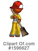 Orange Design Mascot Clipart #1596627 by Leo Blanchette