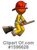 Orange Design Mascot Clipart #1596628 by Leo Blanchette