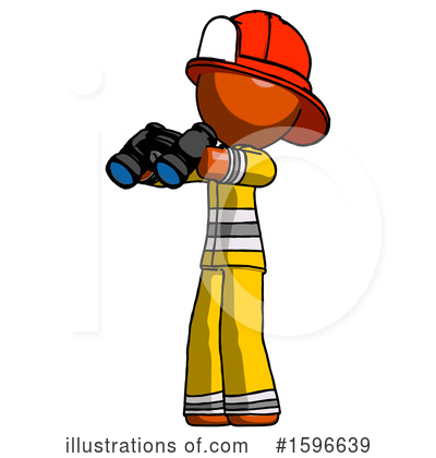 Royalty-Free (RF) Orange Design Mascot Clipart Illustration by Leo Blanchette - Stock Sample #1596639