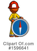 Orange Design Mascot Clipart #1596641 by Leo Blanchette