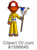 Orange Design Mascot Clipart #1596645 by Leo Blanchette