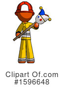 Orange Design Mascot Clipart #1596648 by Leo Blanchette