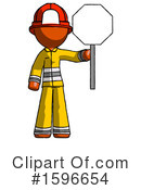 Orange Design Mascot Clipart #1596654 by Leo Blanchette
