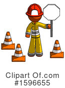 Orange Design Mascot Clipart #1596655 by Leo Blanchette