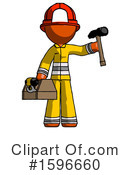 Orange Design Mascot Clipart #1596660 by Leo Blanchette