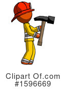 Orange Design Mascot Clipart #1596669 by Leo Blanchette