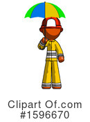 Orange Design Mascot Clipart #1596670 by Leo Blanchette