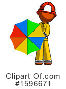 Orange Design Mascot Clipart #1596671 by Leo Blanchette