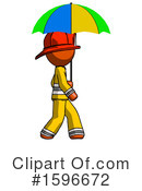 Orange Design Mascot Clipart #1596672 by Leo Blanchette