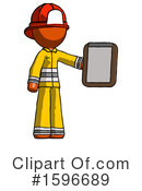 Orange Design Mascot Clipart #1596689 by Leo Blanchette