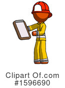Orange Design Mascot Clipart #1596690 by Leo Blanchette