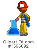 Orange Design Mascot Clipart #1596692 by Leo Blanchette