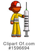 Orange Design Mascot Clipart #1596694 by Leo Blanchette