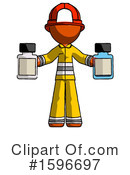 Orange Design Mascot Clipart #1596697 by Leo Blanchette