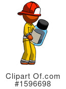 Orange Design Mascot Clipart #1596698 by Leo Blanchette