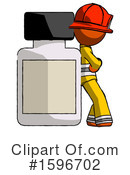 Orange Design Mascot Clipart #1596702 by Leo Blanchette