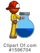 Orange Design Mascot Clipart #1596704 by Leo Blanchette