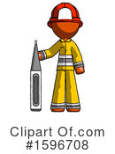 Orange Design Mascot Clipart #1596708 by Leo Blanchette
