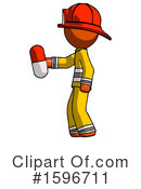Orange Design Mascot Clipart #1596711 by Leo Blanchette