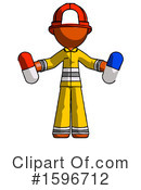 Orange Design Mascot Clipart #1596712 by Leo Blanchette