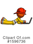 Orange Design Mascot Clipart #1596736 by Leo Blanchette