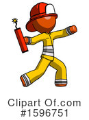 Orange Design Mascot Clipart #1596751 by Leo Blanchette