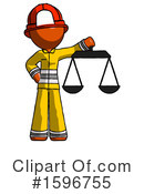 Orange Design Mascot Clipart #1596755 by Leo Blanchette