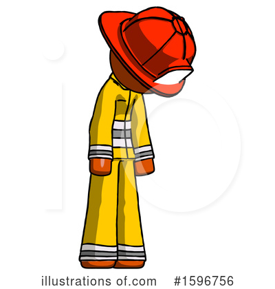Royalty-Free (RF) Orange Design Mascot Clipart Illustration by Leo Blanchette - Stock Sample #1596756