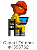Orange Design Mascot Clipart #1596762 by Leo Blanchette