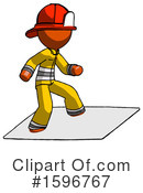 Orange Design Mascot Clipart #1596767 by Leo Blanchette