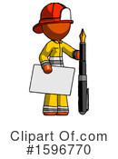 Orange Design Mascot Clipart #1596770 by Leo Blanchette