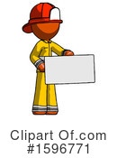 Orange Design Mascot Clipart #1596771 by Leo Blanchette