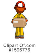 Orange Design Mascot Clipart #1596776 by Leo Blanchette