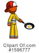 Orange Design Mascot Clipart #1596777 by Leo Blanchette