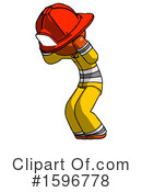 Orange Design Mascot Clipart #1596778 by Leo Blanchette