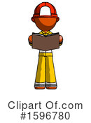Orange Design Mascot Clipart #1596780 by Leo Blanchette