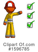 Orange Design Mascot Clipart #1596785 by Leo Blanchette