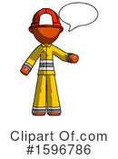 Orange Design Mascot Clipart #1596786 by Leo Blanchette