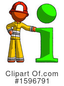 Orange Design Mascot Clipart #1596791 by Leo Blanchette