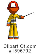 Orange Design Mascot Clipart #1596792 by Leo Blanchette
