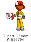 Orange Design Mascot Clipart #1596794 by Leo Blanchette