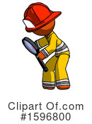 Orange Design Mascot Clipart #1596800 by Leo Blanchette