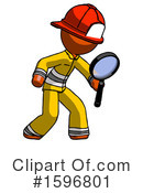 Orange Design Mascot Clipart #1596801 by Leo Blanchette
