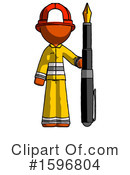 Orange Design Mascot Clipart #1596804 by Leo Blanchette
