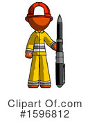 Orange Design Mascot Clipart #1596812 by Leo Blanchette